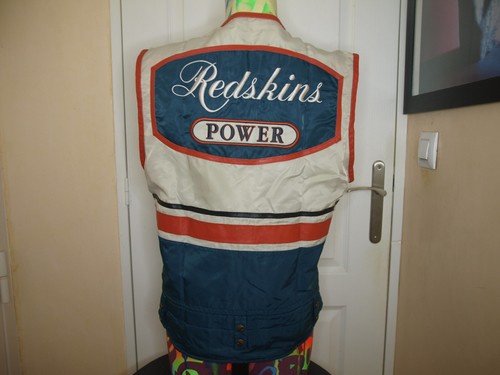 Gilet vintage redskins motors - gilet,