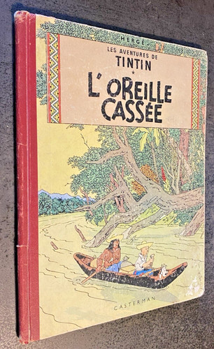 Tintin oreille cassée - tintin,