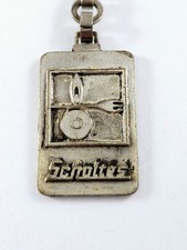 KEYRING - SCHOLTÈS Appliances - Saint-Christophe, Metal - Vintage 1960s -