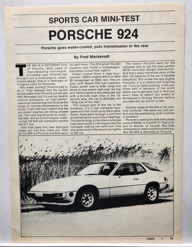 1976 porsche 924 original - 1976,