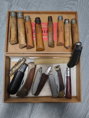 Lot couteaux vintage - lot,