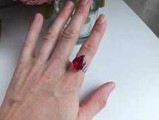 Bague réglable décorée