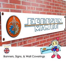 Fordson Major Logo Banner for Garage, Workshop, Showroom etc LARGE