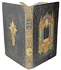 Hubert Lebon  RELIURE ROMANTIQUE MOSAÏQUE CHRETIENNELITTERATURE MORALE LEGENDES