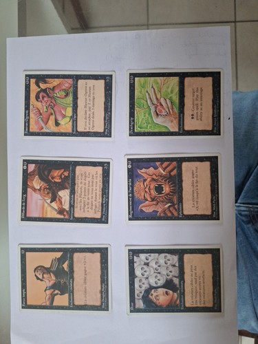 Lot cartes magic - de, 6