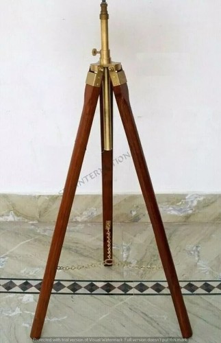 Lampadaire angle bois - d'angle, en