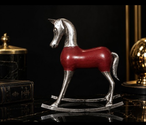 Cheval bascule vintage bois - vintage,