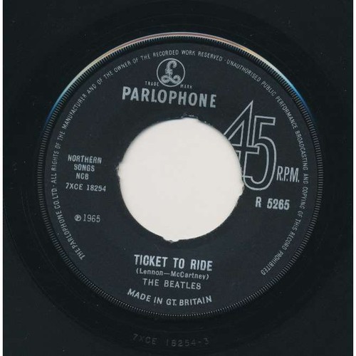 Beatles ticket ride - beatles,