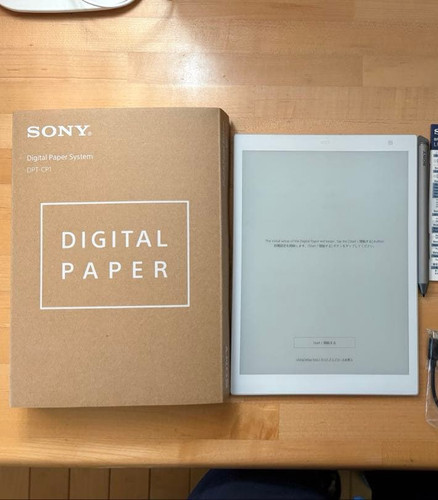 Sony dpt cp1 - sony, paper
