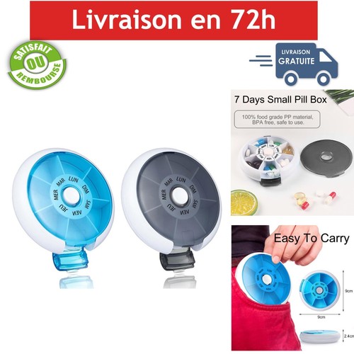 Pilulier semainier jours 2 - pilulier,