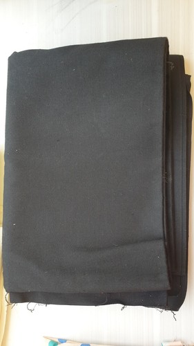 Coupon tissus noir type - noir,