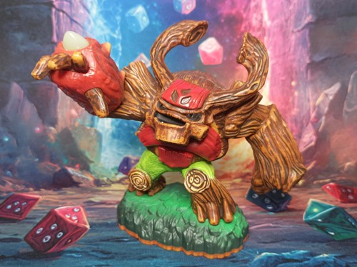 Tree rex figurine - tree, skylanders