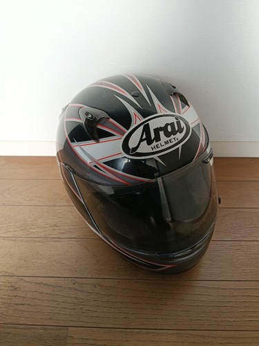 Arai full face helmet black - face,