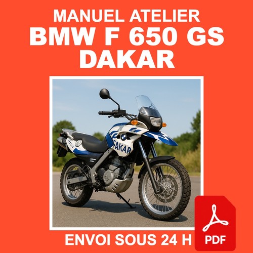 Manuel atelier bmw 650 gs - manuel,