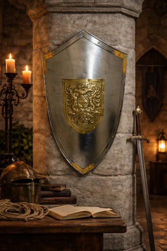 Bouclier armure chevalier - bouclier, de