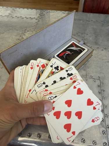 Jeu carte crouzet - de,
