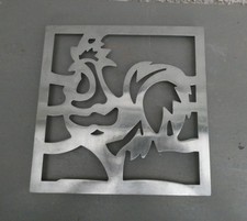 DESSOUS DE PLAT VINTAGE INOX