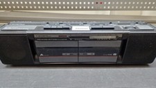 Crown SZ-270 Double Enregistreur Cassette Fm / Am 2-Band Radio Usé ♥ Acoustique