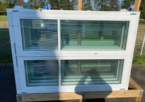 Fenêtre bois laqué blanc ral - fenêtre,