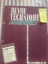 REVUE TECHNIQUE SIMCA VEDETTE