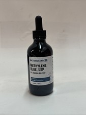 Methylene Blue Pharmaceutical Grade 3.75 Fl Oz, Glass Bottle and Dropper Pure 2%