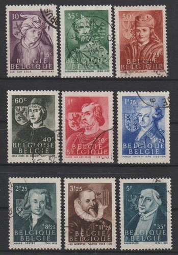 Belgium 1944 cob 661 - -, 661/9