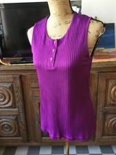 T-shirt haut femme Your 6th Sense Taille M/38/40 en acétate neuve