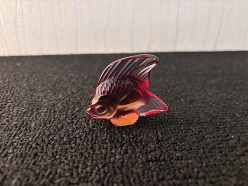 Poisson rouge satin cristal - poisson,