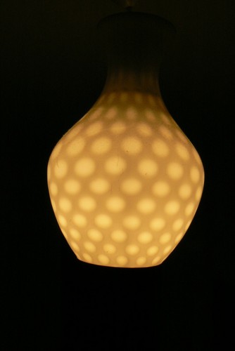 Lampe verre suspension - , glass