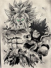 Tableau Broly Dragon Ball Z