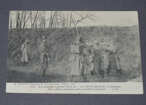 Cpa guerre 1915 alsace - 14-18,