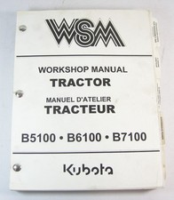 Kubota B5100 B6100 B7100 Utility Tractor Workshop Service Repair Manual Book
