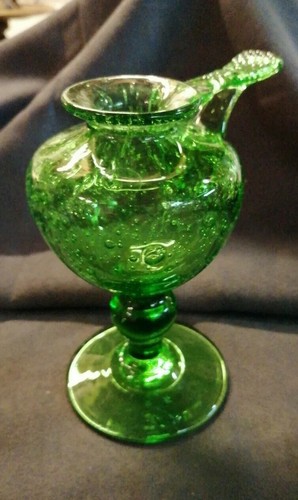 Lampe huile verre - lampe, ancien