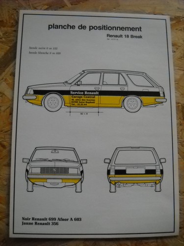 Catalogue brochure planche - planche, de