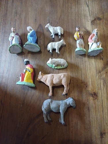 Santons devineau lot 2 - santons,