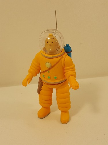 Figurine tintin a marché - figurine,