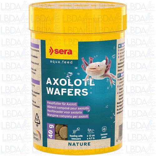 Sera axolotl wafers - axolotl,