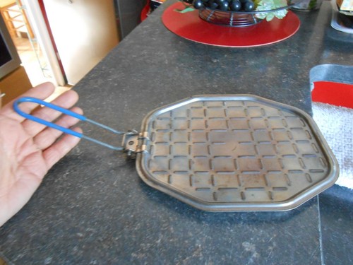 Ancienne plaque grill - plaque,