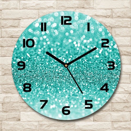 Tulup horloge murale verre - horloge,