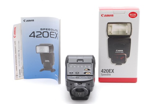 Flash canon speedlite - flash, 420ex