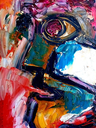 Tableau art brut - tableau,