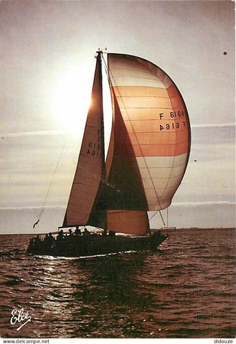Carte postale bateaux - -,