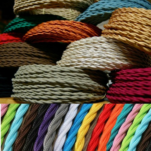 Câble électrique vintage - , à