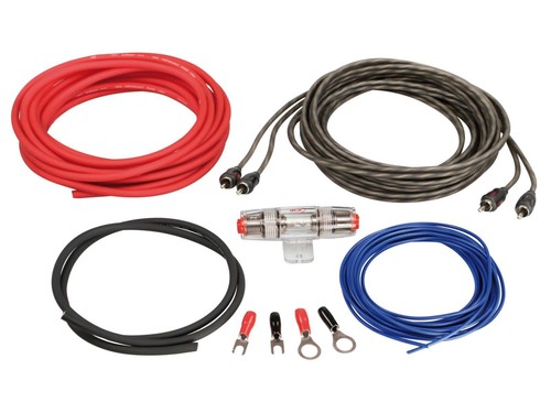 Kit cablage ampli - ampli, 6mm2