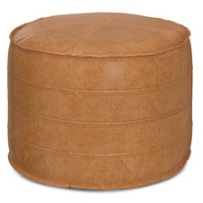 Brody - 20" Round Pouf -