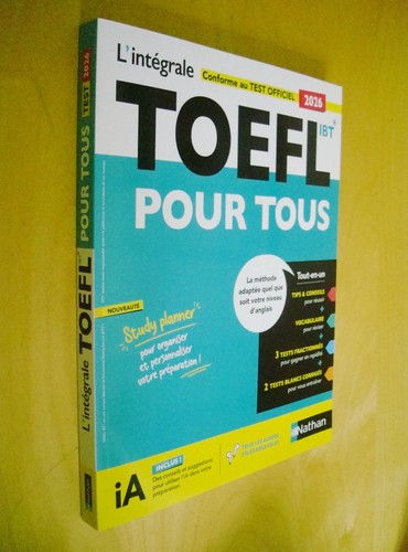 Intégrale toefl pour - toefl, tous