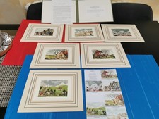 6 bois gravés  Lemarié Fables de La Fontaine  Les Heures Claires. EB MAR  015-10