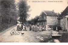 28 - n°150487 - gilles - fountain of the bottom of gilles - as is