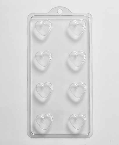 Moule chocolat coeur world - À,