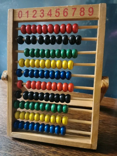 Boulier calcul vintage en - calcul,
